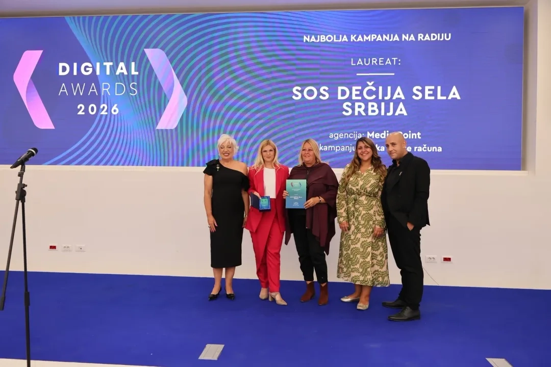 SOS Dečija sela Srbija osvojila Digital Awards za kampanju „Svaka reč se računa“